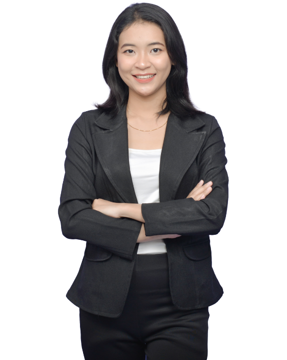 DBD HUB corporate wellness consultant in Singapore, a professional woman in business formal suit, representing government funding support for company-wide wellness programmes and initiatives.
